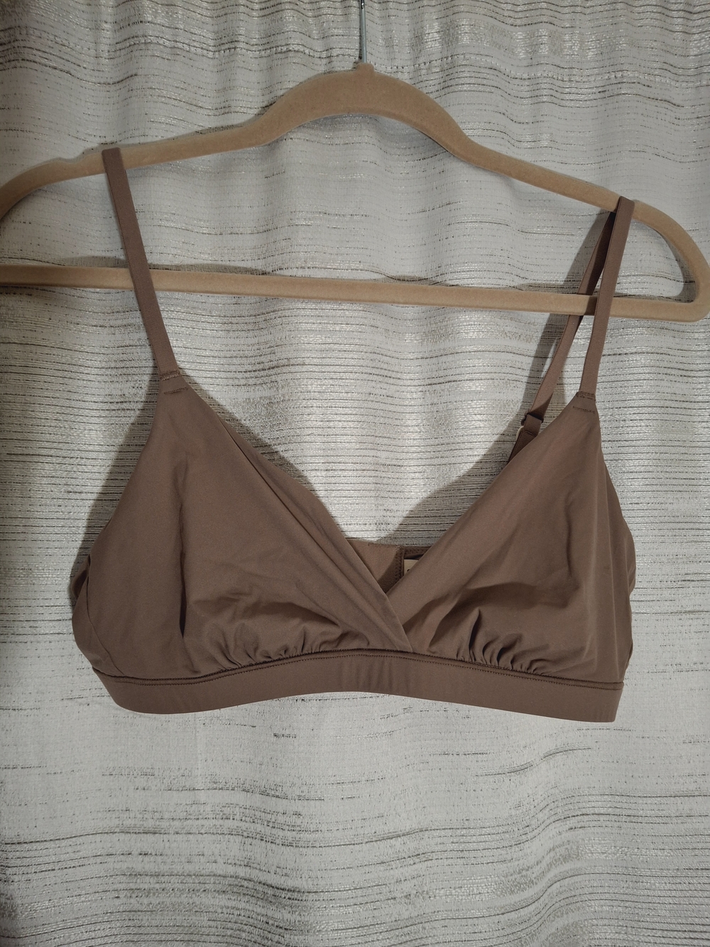 Inlyric Everyday Wireless Bralette in Brown Purple Medium